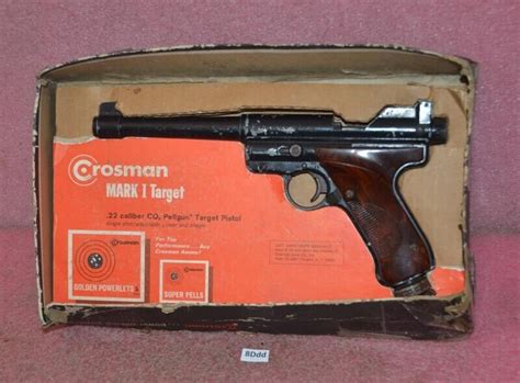 Vintage Crosman Mark I Target Pellgun Air Pistol Ebay