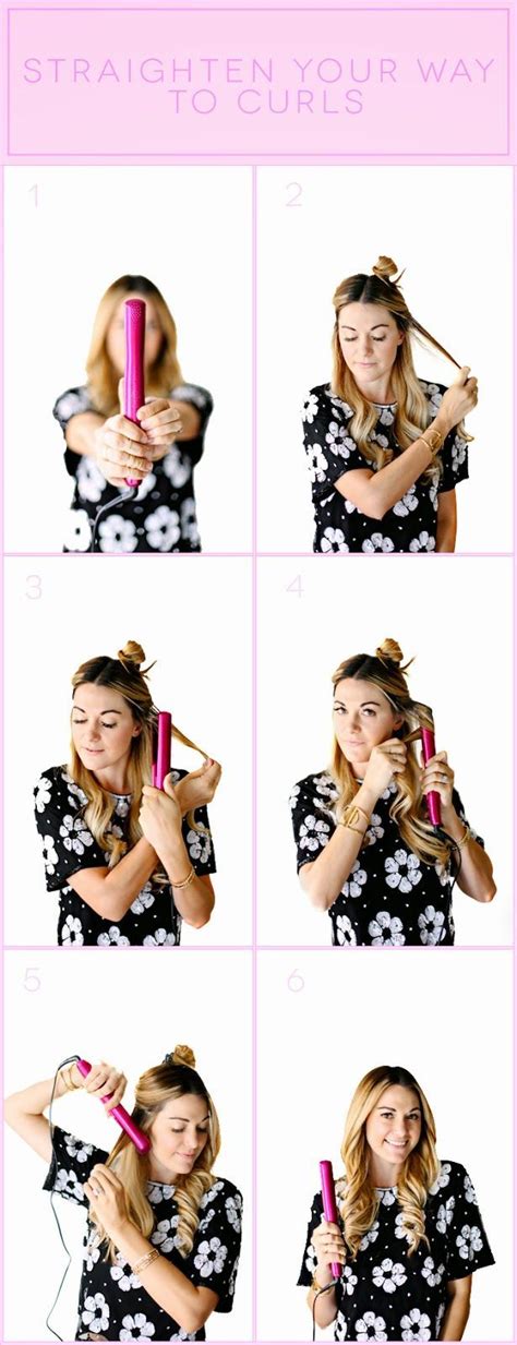 Tutorial How To Curl Your Hair With A Flat Iron