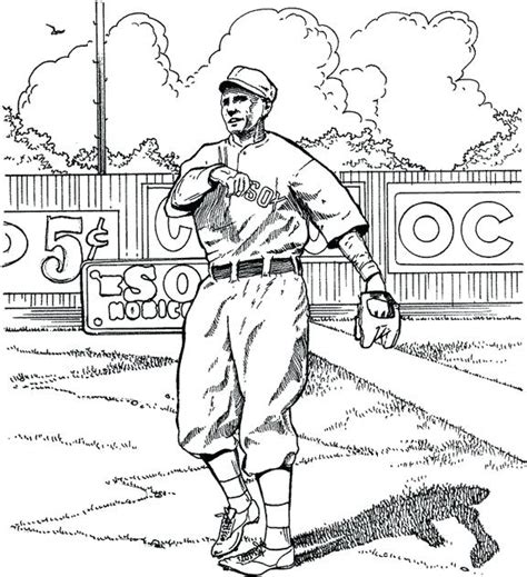 Red Sox Coloring Pages At Getdrawings Free Download