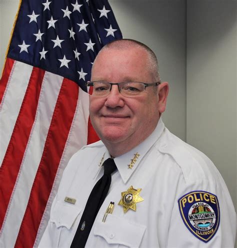 Montgomery Police Chief To Retire After 33 Year Career Montgomery Il