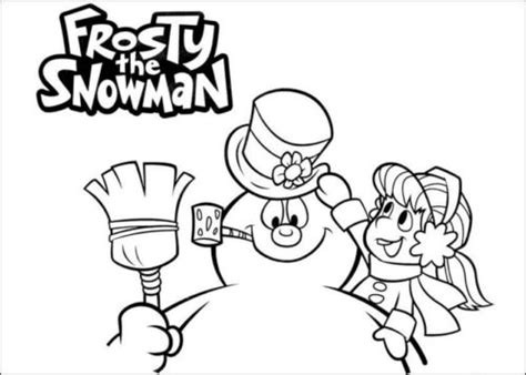 27 Free Frosty The Snowman Coloring Pages Printable