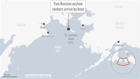 2 Russians Seek Asylum In Us After Reaching Remote Alaska Island