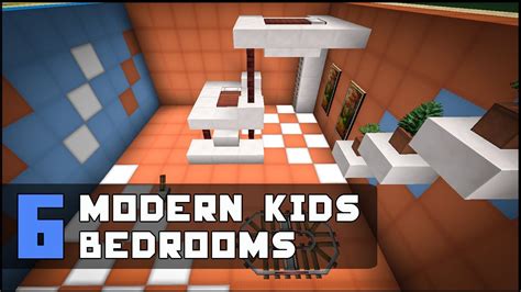 Use these tips to create a villa, treehouse, farmhouse, etc. Minecraft: Modern Kids Bedroom Designs & Ideas - YouTube