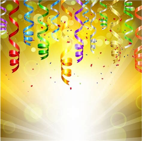 See more ideas about streamers, party decorations, party. Party Streamers Free vector in Adobe Illustrator ai ( .AI ...