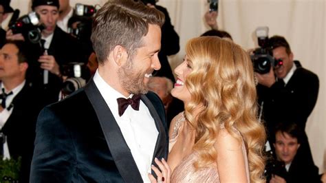 ryan reynolds grabs wife blake lively s boob see the pda packed photo