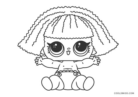 Free Printable L.O.L Coloring Pages For Kids