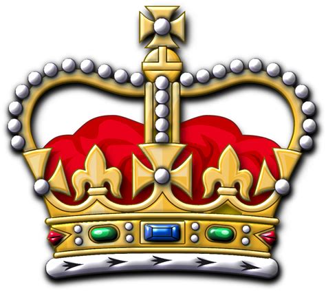 Royal Crown Clipart Vector Design Illustration Golden Crown Set