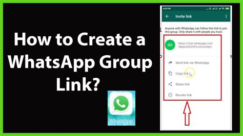 How To Create A Whatsapp Group Link Youtube