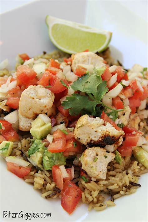 Healthy, quick and flavorful cilantro lime chicken, rice and beans cooked in one pan. Cilantro Lime Chicken Skewers