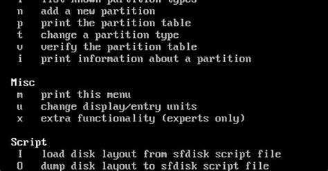 Fdisk Interactive Commands For Arch Linux Album On Imgur