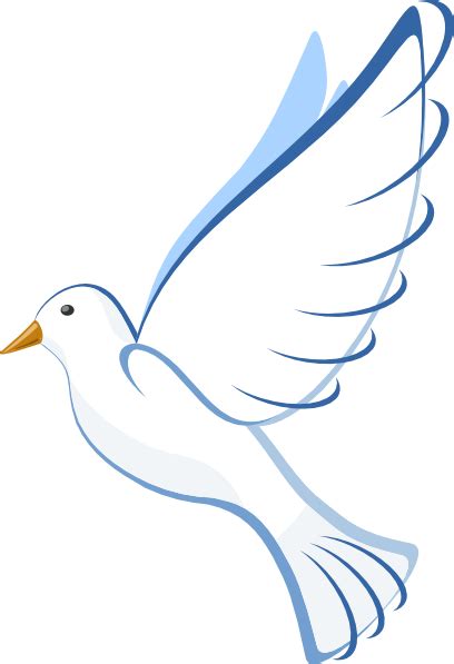 White Dove Clip Art At Vector Clip Art Online Royalty Free