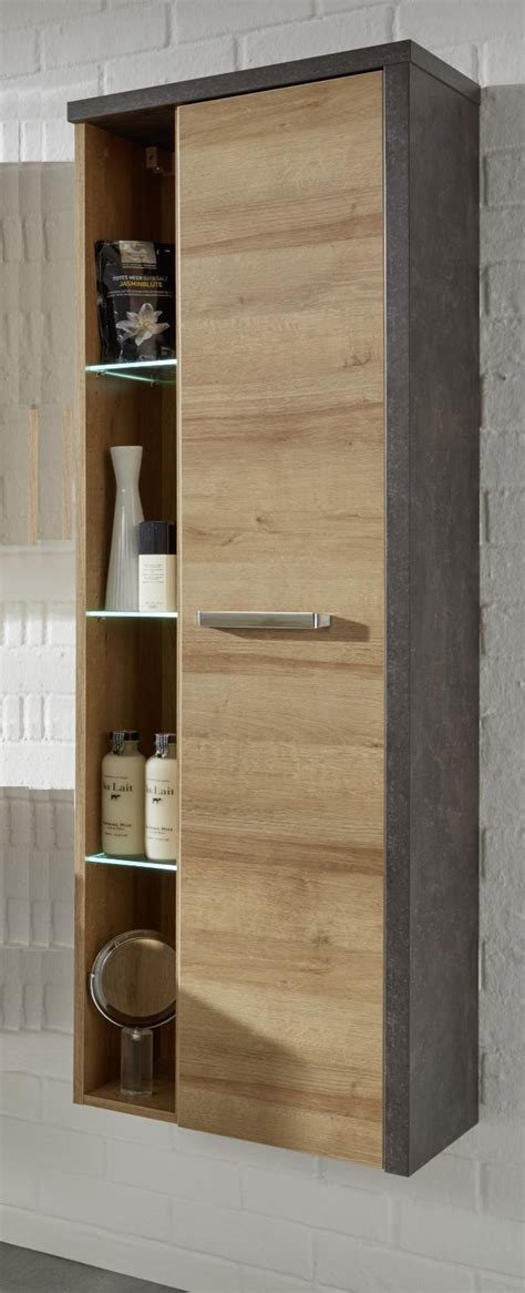 Finde jetzt schnell die besten angebote für badezimmer hochschrank ikea auf focus online kleinanzeigen. Hänge-/Hochschrank Bay Eiche Honig grau Beton