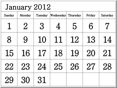 January 2012 Monthly Expenses
