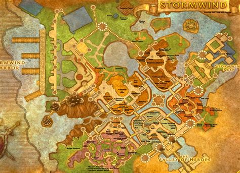 Stormwind City Map Warcraft Map World Of Warcraft Map Fantasy City Map