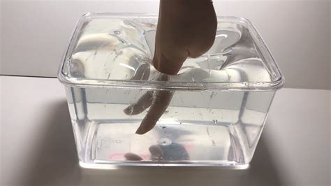 Cómo hacer Slime Transparente con Agua fácil y rápido shorts clear