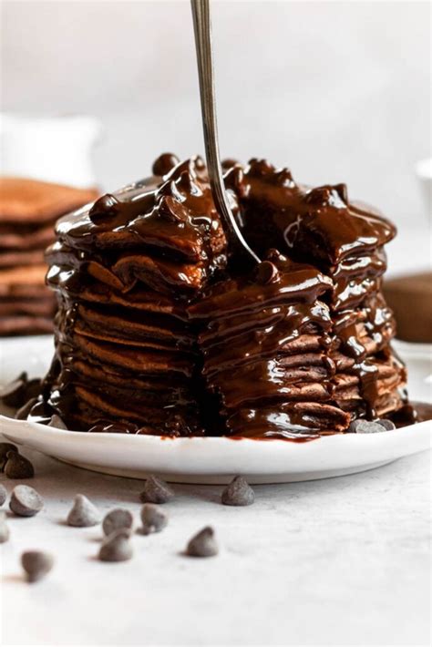 Easy Chocolate Pancakes Rich And Delish