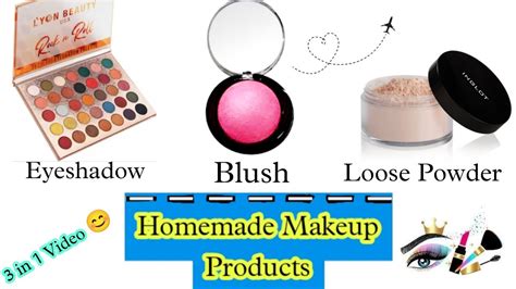 Homemade Makeup Products How To Make Makeup At Home Diy Makeup