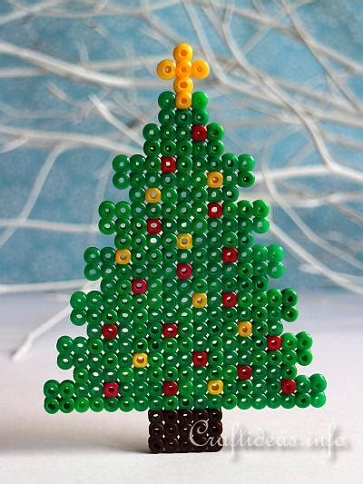 Christmas Craft For Kids Fuse Bead Christmas Tree