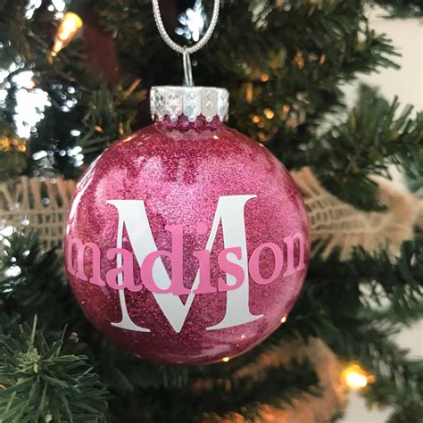 Personalized Christmas Tree Ornaments Shatterproof Ornaments For Kids