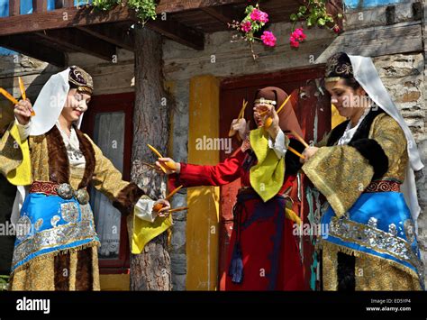 Cappadocian Greeks From Nea New Karvali Dancing The Konyali