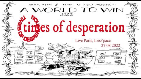 Times Of Desperation Suède Live Paris Lesspace 27 08 2022 Youtube