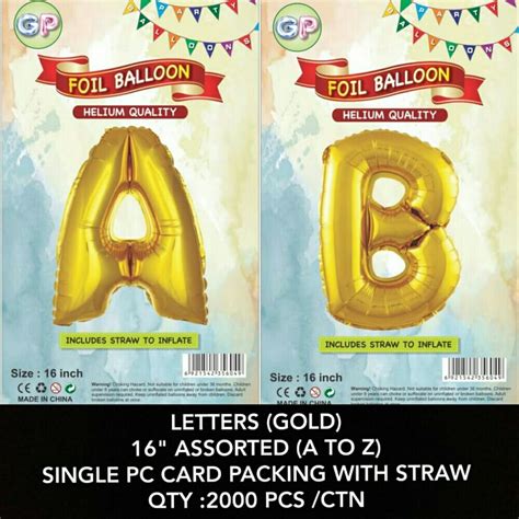 Golden Helium Alphabet Foil Ballons At Rs 10piece In Mumbai Id 22265370291
