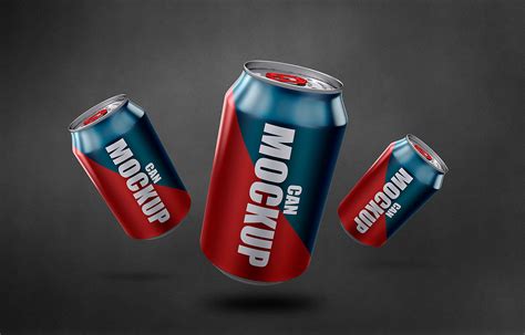 Download Soda Can Mockup Free | TechUsable