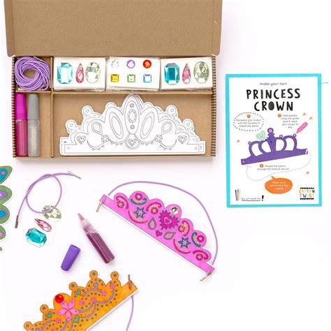 Princess Crown Craft Party Kit By Cotton Twist