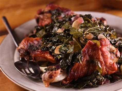 Remove wings to a large bowl, drizzle with olive oil, and toss to coat. Sherla's Southern Greens Recipe | Michael Symon | Food Network