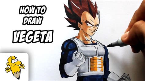 Learn how to draw dragon ball z vegeta pictures using these outlines or print just for coloring. How to draw Vegeta Dragonball Z drawing tutorial - YouTube