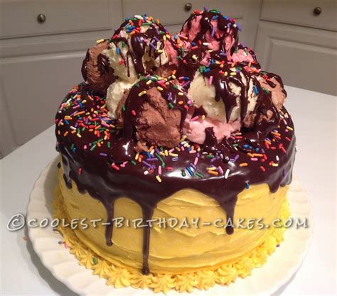 Coolest Ice Cream Sundae Cake