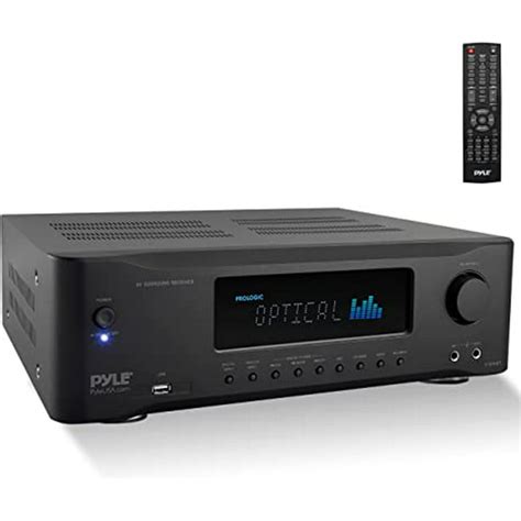 Pyle 52 Channel Hifi Bluetooth Stereo Amplifier 1000 Watt Av Home
