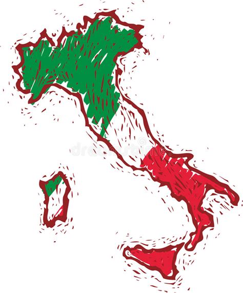 Illustration about colorful flag, map pointer and map of italy in the colors of the italian flag. Italy map stock vector. Illustration of flag, vacations ...