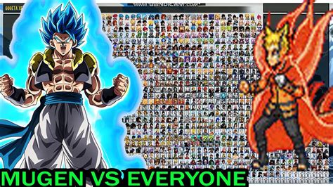 Playing Jump Force Mugen V11 Best New Pc Youtube
