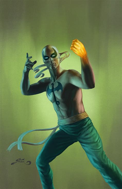 Artstation Iron Fist Fanart