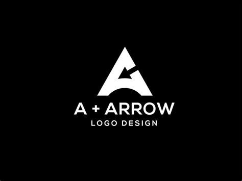 Aarrow Design On Behance Arrow Design Logo Colorful Logo Design