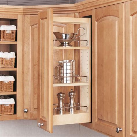 Enjoy free shipping & browse our great selection of kitchen storage & organization, serving carts, pot racks and more! Rev-A-Shelf 26.25 in. H x 5 in. W x 10.75 in. D Pull-Out ...