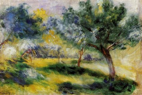 Landscape Pierre Auguste Renoir Encyclopedia Of