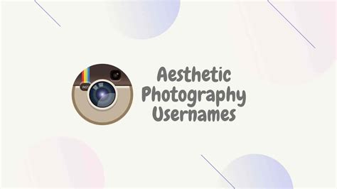 380 Cute And Creative Photography Names For Instagram Techgrama