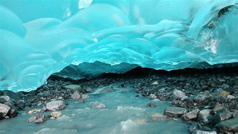 Hd Wallpaper Ice Cap United States Juneau Mendenhall Ice Caves