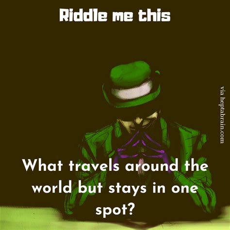 Riddle Me This Photo