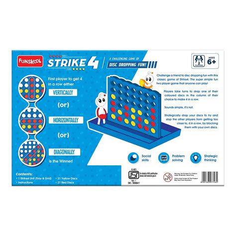 Buy Funskool Strike 4 Game For Online In India • Kheliya Toys