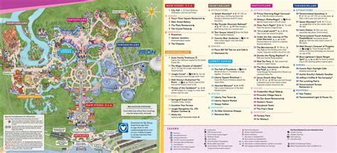Disney World Map [2021 Maps: Resorts, Theme Parks, Water Parks, PDF]