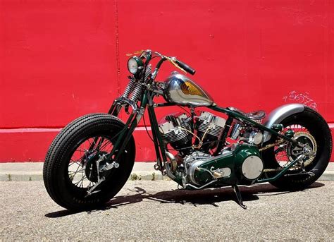 Hell Kustom Harley Davidson Shovelhead By Greasy Bobber Speed Shop
