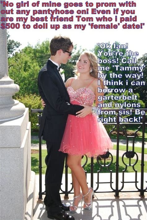 Pin By Swetha2405 On My Coerced Transvestite Captions Prom Date