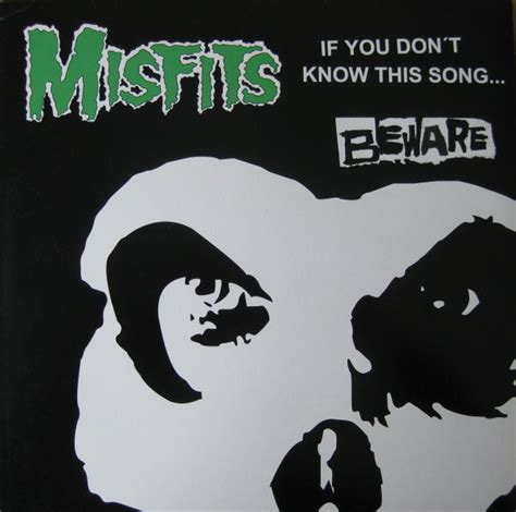 Misfits If You Dont Know This Song Beware 2001 Grey Marbled