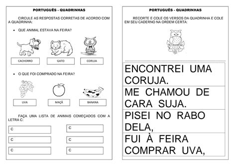 Atividade Carta 1 Ano