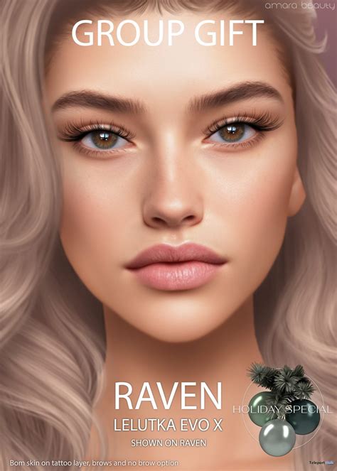 Raven Skin December 2022 T By Amara Beauty Teleport Hub Second