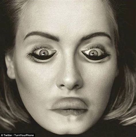 Bizarre Upside Down Image Of Adele Leaves The Internet Totally