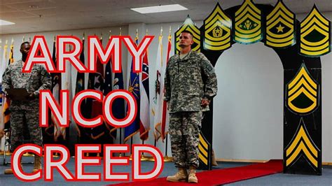 Army Nco Creed 2023 Non Commissioned Officers Ncos